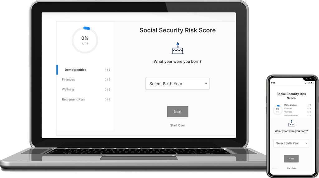 Social Security Risk Score Logo Screen Shot